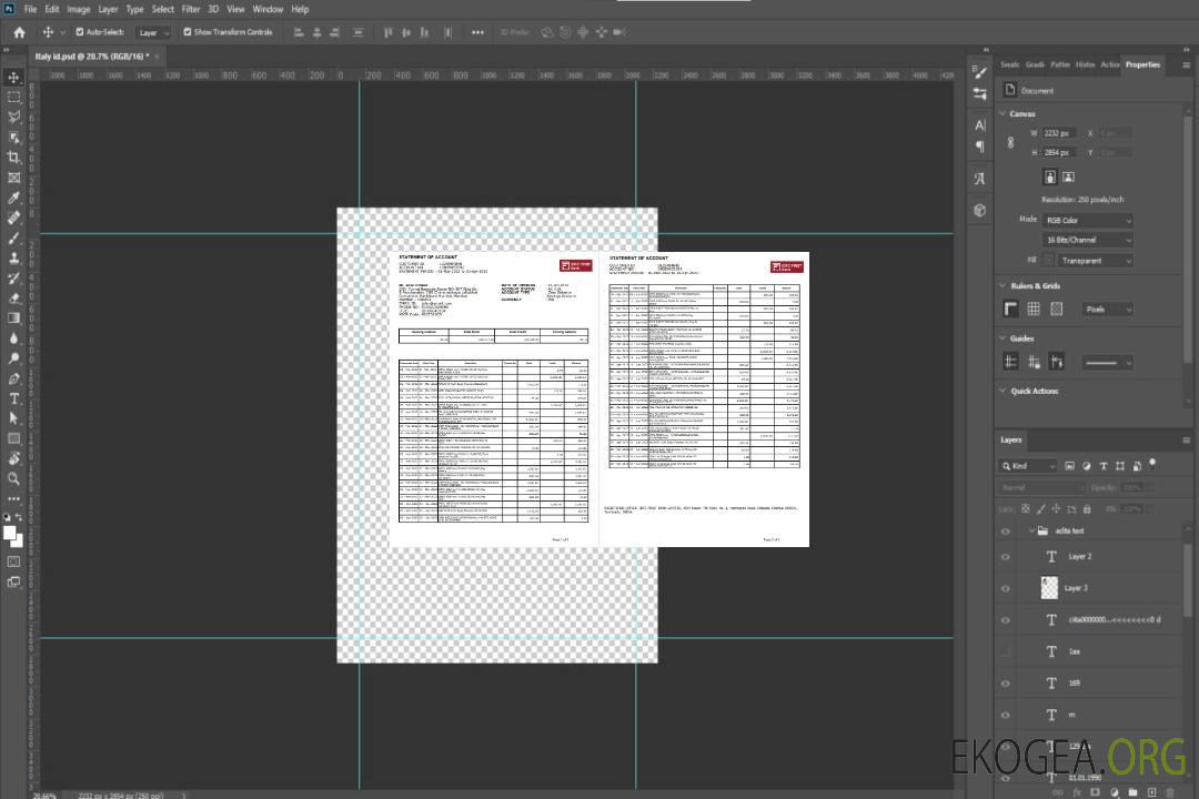 Inde IDFC Premier relevé bancaire, 2 pages template Inde IDFC Premier relevé bancaire, 2 pages template